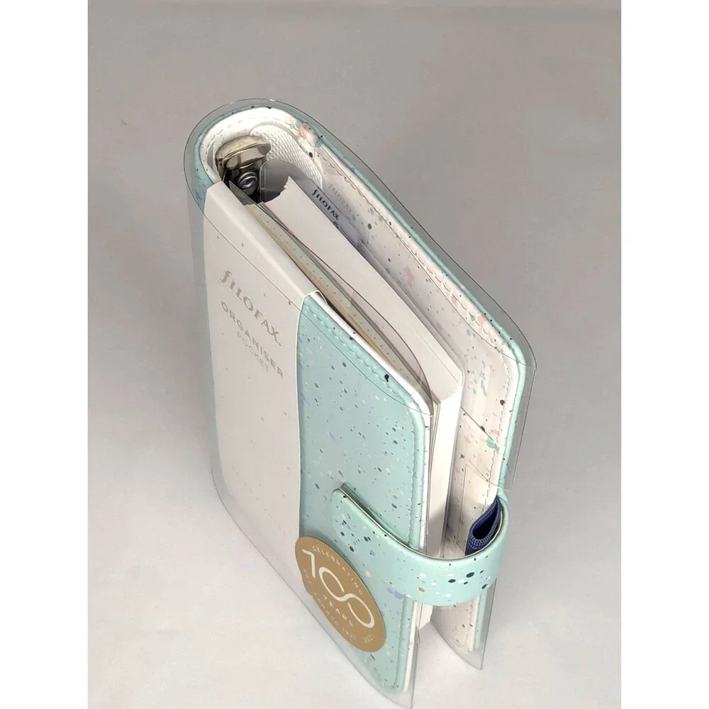Filofax Pocket Patterns Organizer - Expressions, Mint, Multilingual, 2024 NEW